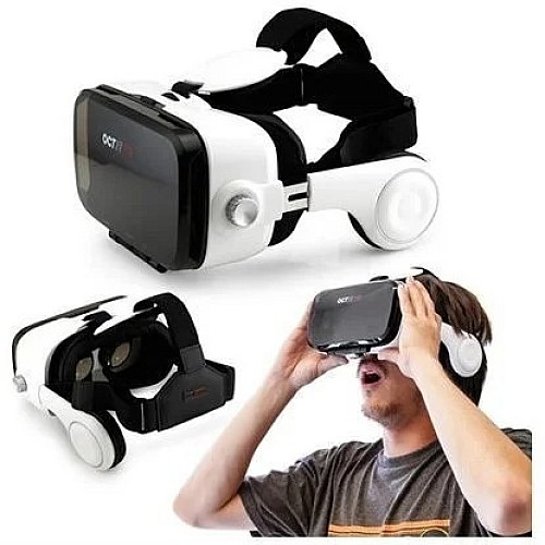 Окуляри віртуальної реальності VRBox Bobo VRZ4 - це шолом для телефона з пультом управління.