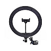 Кольцевая LED лампа UKC с держателем для телефона 12" 30 см