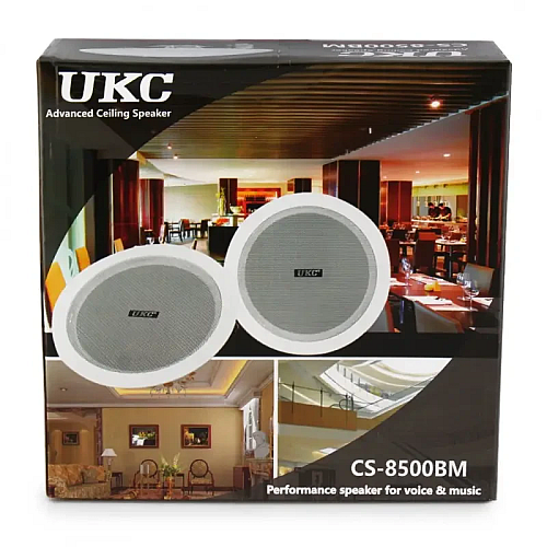 Стельова колонка UKC CS-8500BM 20W White (3_00462)