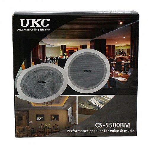 Потолочная колонка UKC CS-5500BM 6W White (3_00463)