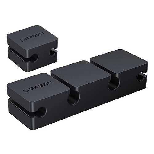 Органайзер для кабелей UGreen Cable Holder Clips Black Черный
