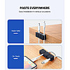 Органайзер для кабелей UGreen Cable Holder Clips Black Черный