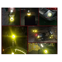 Светоотражающие наклейки Смайлики Feel Fit FGT-008 5 шт Желтый