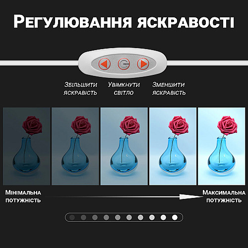 Фотобокс раскладной с LED подсветкой Andoer LB-03 24 см White