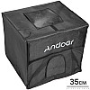 Переносной фотобокс с LED подсветкой Andoer LB-01 35 см Black