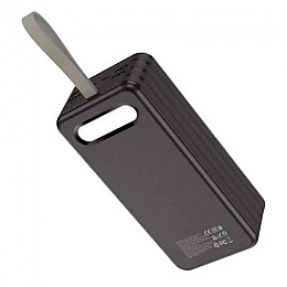 УМБ Hoco DB11 50000mAh 4хUSB /Type-C/Lightning 2.1A с фонариком black