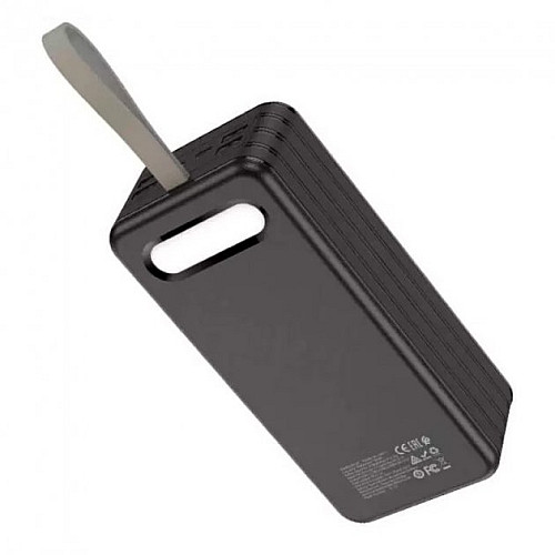 УМБ Hoco DB11 50000mAh 4хUSB /Type-C/Lightning 2.1A с фонариком black