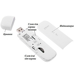 4G 3G модем с Wi-Fi с блоком питания ZTE MF79U