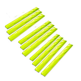 Светоотражающий браслет Feel Fit 5 шт 40 см Зелёный