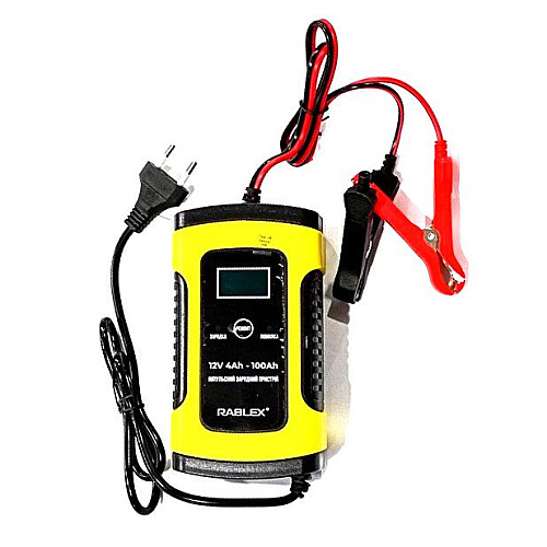 Автоматическое зарядное устройство для аккумуляторов Rablex RB-620 12V 4Ah-100Ah 75W