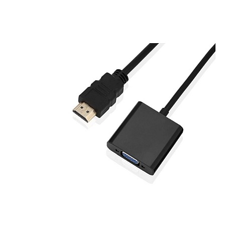 Адаптер-конвертер Tishric HDMI VGA 70091 Black