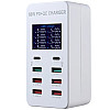 Сетевое зарядное устройство на 8 разъемов Addap WLX-A8T Type-C + USB-A PD 3.0 и QC 3.0