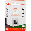 Карта пам'яті Micro SDXC T&G 64гб UHS-3 Клас 10 Чорний