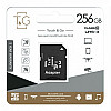 Карта памяти с адаптером T&G Micro SDXC 256gb UHS-3 Class 10 Черный