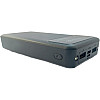 УМБ Power Bank 20000mAh повербанк с экраном и фонариком Black (11225-hbr)