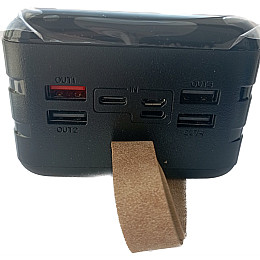 УМБ Power Bank Smart 60000mAh повербанк с экраном и фонариком Black (11233-hbr)