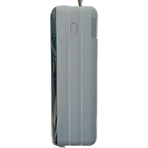 УМБ Power Bank 60000mAh повербанк с экраном и фонариком White (11232-hbr)
