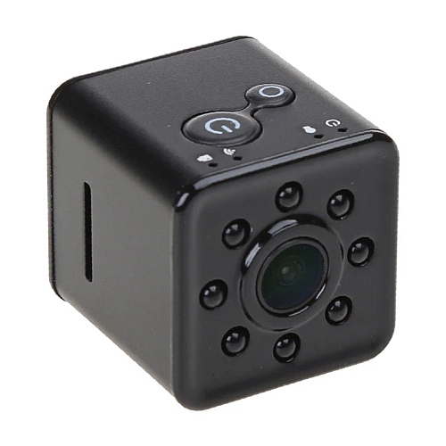 Видеокамера RIAS SQ13 Mini WiFi с водонепроницаемым боксом Black