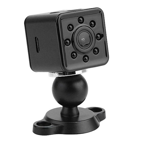 Видеокамера RIAS SQ13 Mini WiFi с водонепроницаемым боксом Black