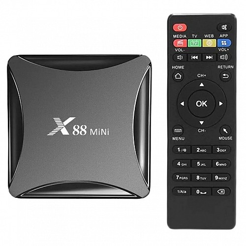 Android Smart TV Box RIAS X88 mini 2GB/16GB Black (3_02712)