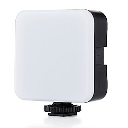 Трипод для телефона (набір блогера) RIAS RL27 5в1 мікрофон + підсвітка + пульт Black (3_03481)