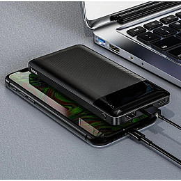 УМБ Hoco J72 10000 mAh 2USB черный