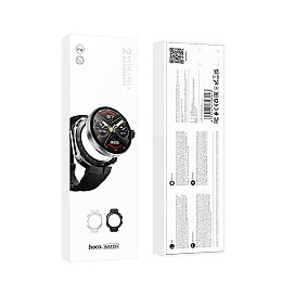 Смарт-часы Smart Watch Hoco Y14 Блютуз v5.0 емкостью 200mAh IP67/Android, iOS Black