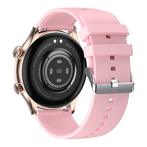 Смарт-часи Smart Watch XO J4 Блютуз v5.0 / NFC, ємністю 280mAh, IP68 / Android, iOS Pink