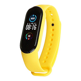 Наручные часы фитнес-браслет Band M7 Yellow (12250-hbr)
