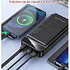 Портативная батарея AWEI P141K 40000 mAh 22,5W LCD Черный