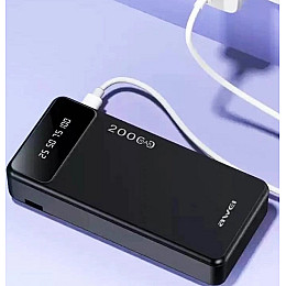 Портативная батарея Awei P132K Power bank 20000 mAh Black