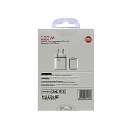 Мережевий зарядний пристрій Xiaomi MDY-13-EE 120W- білий