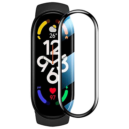 Полімерна плівка Epik 3D full glue Xiaomi Mi Band 7 Чорний