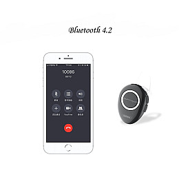 Bluetooth гарнітура Remax RB-T22 Bluetooth v4.2 3/48год 42dB+/-3Db Black