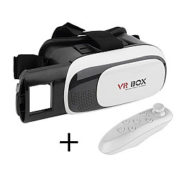 3D Очки виртуальной реальности OPT-TOP VR BOX G2 с пультом bluetooth фокусировка линз (1756374650)