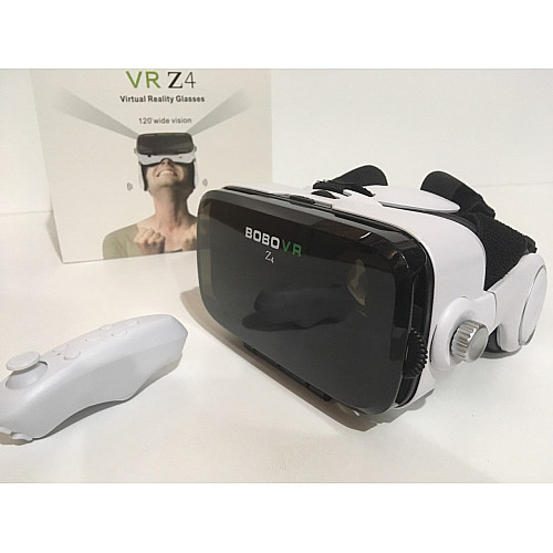 Окуляри віртуальної реальності OPT-TOP з навушниками та пультом BOBO VR 3d (1756374651)