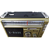 Портативний радіоприймач Golon RX-381/2 USB/SD з LED ліхтарем Gold (1756375738)
