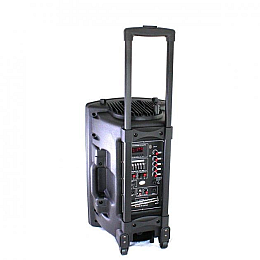 Аккумуляторная акустическая система Su-Kam BT 150D + 2 микрофона 150 Вт 7500 mAh black (1924452660)