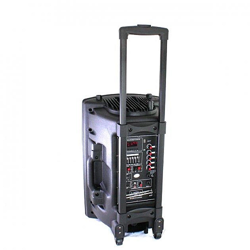 Аккумуляторная акустическая система Su-Kam BT 150D + 2 микрофона 150 Вт 7500 mAh black (1924452660)