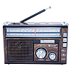 Радиоприемник переносной Golon RX-382 FM/AM/SW с фонарем LED Коричневый (1931177197)
