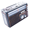 Радиоприемник переносной Golon RX-382 FM/AM/SW с фонарем LED Коричневый (1931177197)