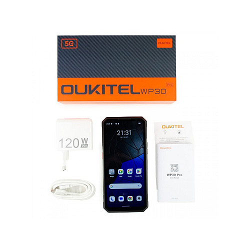 Смартфон Oukitel WP30 Pro 12/512GB Чорний