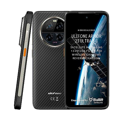 Захищений смартфон Ulefone Armor 23 Ultra 5G 12/512gb Black NFC