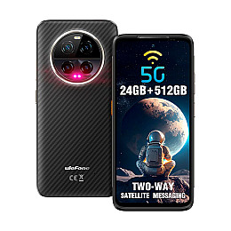 Защищенный смартфон Ulefone Armor 23 Ultra 5G 12/512gb Black NFC