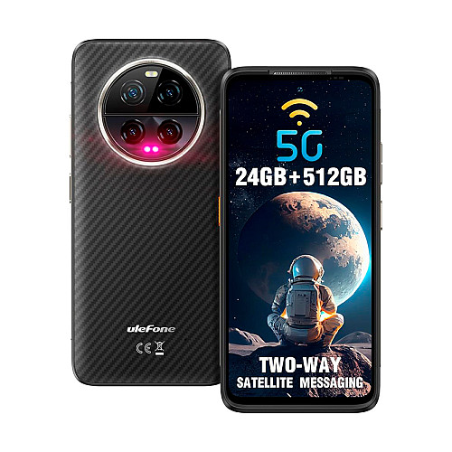 Захищений смартфон Ulefone Armor 23 Ultra 5G 12/512gb Black NFC