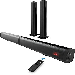 Колонка саундбар трасформер 2-канальная SBTR с USB и Bluetooth 40Вт с пультом ДУ