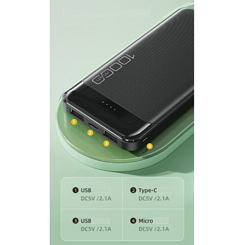 Портативная батарея AWEI P37K Power bank 10000 mAh