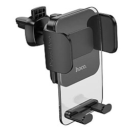 Тримач для телефону в решітку із затискачем у повітропровід Hoco CA117