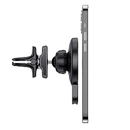 Автомобільний тримач для телефону Hoco CA85 з бездротовою зарядкою MagSafe 5W-15W