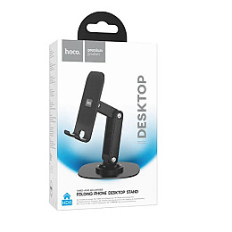 Настільний тримач підставка для телефону та планшета Hoco HD6 на 4,5-7 дюйми чорний